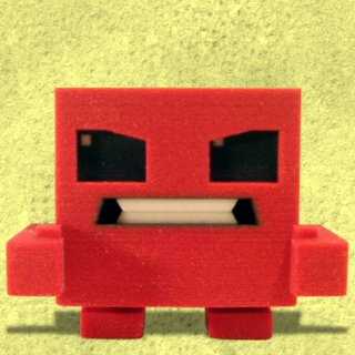 Illustration for article titled The First Four Super Meat Boy Figurines Have Arrived